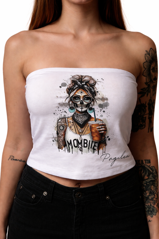 Pagilea Signature Strass Bandeau Top Mombie